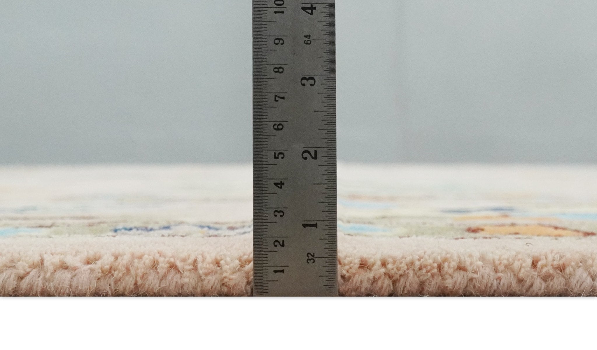 Hand Tufted Pink Peach and Gold Modern Colorful Oushak Rug, Kids, Living Room and Bedroom Rug | TRD6461